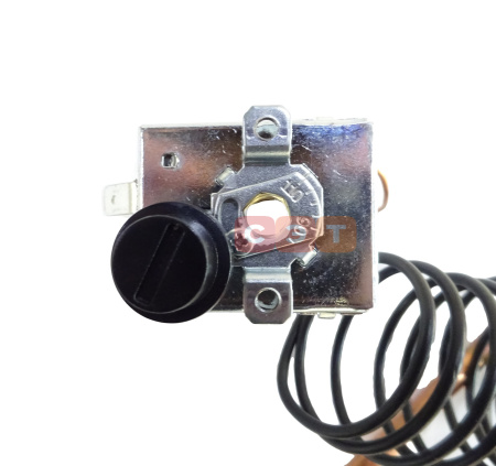 Термостат аварийный (Медведь KLOM/KLZ v16) позолоченный 90°- 110°